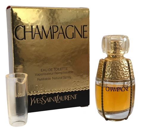 flacon parfum champagne ysl|Yvresse (Champagne) Yves Saint Laurent pour femme.